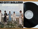BAY CITY ROLLERS : DEDICATION Vinyl LP FULLY SIGNED COVER   best