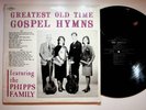 The Phipps Family Greatest Old Time Gospel Hymns Bluegrass Vinyl LP Record VG+