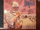 Leprosy by Death (Record, 1988) Signed By Entire Band.