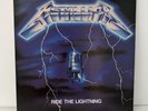 metallica ride the lightning vinyl record 1984 megaforce
