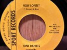 TONY DANIELS   How Lonely   Northern Soul 45   Sport
