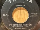 EMANUEL LASKEY   I've Got To Run For My Life   northern soul 45   Thelma