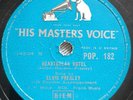 ELVIS PRESLEY HEARTBREAK HOTEL - ORIGINAL UK HMV 10
