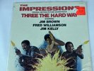 *Sealed* THE IMPRESSIONS : Three The Hard Way OST LP CURTOM Movie Soundtrack