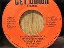 SANDRA FEVA   Whatcha Gonna Do ?   sweet modern soul boogie 45   Get Down