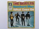 THE BEATLES 1965 GERMAN  45    NOWHERE MAN    WHAT GOES ON    ODEON 23171