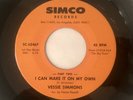 Vessie Simmons”I Can Make It On My Own”Rare Modern Soul Disco Vinyl 45 NM