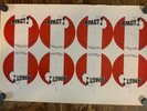 RARE - Original Vintage Label Print Sheet -  Red IMPACT