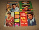 ELVIS PRESLEY Lot-4 LP Roustabout,Fun in Acapulco,Blue Hawaii,Girls Girls Girls