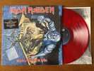 Iron Maiden ‘No Prayer For The Dying’ Epic 1990 US 12” LP Album RED Vinyl Record