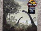 Jurassic Park Soundtrack 2xLP Vinyl Green Yellow Red Record Mondo Dilophosaurus