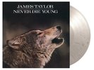 JAMES TAYLOR - Never Die Young 2023 Dutch 180 Gr White & Black Marbled Vinyl LP