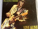Stevie Ray Vaughan and Double Trouble - Live Alive  Vinyl 1986 E2 40511 Gatefold