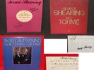 Mel Torme Shearing 1980s Concord Jazz Autographed x3 Records LP