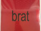CHARLI XCX – BRAT - LIMITED EXTRA LARGE SWEAT POSTER - RED VINYL LP - NEW - 19