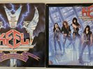 Keel self-titled and The Right to Rock vinyl LP's