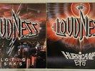 Loudness Lightning Strikes 1986 and Hurricane Eyes 1987 vinyl LP's