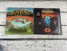 1976 Boston Self Titled Album Epic 34188 & Don't Look Back FE 35050 Vinyl LP