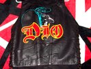 DIO LEATHER JACKET BLACK SABBATH HOLY DIVER THE LAST IN LINE LP 1 OF 1