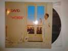 F-R David ‎– Words [1983] Vinyl LP Dance & Electronica  Carrere Records GERMANY