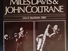 Miles Davis & John Coltrane Live in Stockholm 1960 2-LP  Dragon Sweden Mint -