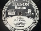 Edison Diamond Disc  51000 serie Cal. Ramblers as Golden Gate Or. Fine Jazz