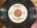 RARE Bay Area Sweet Soul Promo 45 THE BALLADS Baby I’m For Real KIMBERLY WLP EX*