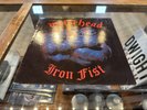 Motorhead Iron Fist PROMO LP Record Original UK Pressing SIGNED AUTOGRAPHED