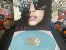 LADY GAGA The Fame 2LP VG+ LIGHT BLUE VINYL