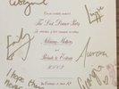 Probably to ecstasy the last dinner party single rare signed autographed vinyl