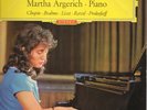 Orig MARTHA ARGERICH Piano Recital Chopin Brahms Liszt DGG 138672 Red Stereo EX