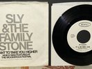 EX PICTURE SLEEVE Sly & Family Stone Stand /I Want to Take You Higher PROMO 45
