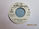 RANDY NEWMAN=LAST NIGHT I HAD A DREAM (AMERICAN PROMO)  EX-