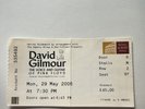 Pink Floyd David Gilmour - Original 2006 Concert ticket stub  RARE