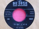 THE GUYTONES - You Won't Let Me Go - clean 45 rpm - Deluxe 6144