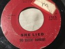 ROCKIN RAMRODS -she Lied -garage 45 Bon Bon 1315- G with CRACK