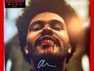 The Weeknd, After Hours signed by Abel ltd.Edt. clear/red Splatter 2 Vinyl New