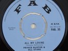 PRINCE BUSTER All My Loving / Try A Little Tenderness RARE UK 45 rocksteady HEAR