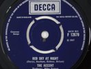 THE ACCENT Red Sky At Night  *orig* UK 45 psych garage freakbeat HEAR