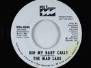 Crossover Soul 45 - Mad Lads - Did My Baby Call? - Volt VG++
