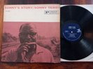 SONNY TERRY Sonny's Story PRESS US 1964 Vinyl LP 33T BLUES BV 1025