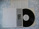 RARE #'D PROMO   1983   U2 - A DIALOGUE LP w/ CUE SHEET - UNDER A BLOOD RED SKY