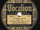 Vocalion #2603: Frankie 