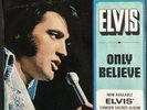 Elvis Presley Only Believe / Life Rare Promo RCA Records 45 w, Picture Sleeve