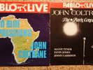 2 JOHN COLTRANE LPs The Paris Concert & Afro Blue Impressions Pablo Live Club