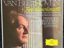 Wilhelm Kempff/Leitner Beethoven Five Piano Concertos DGG Large Tulips NM