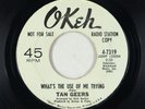 Northern Soul 45 - Tan Geers - What's The Use Of Me Trying - Okeh