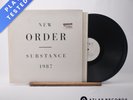 New Order Substance -A -B Dmm Reissue Double LP Vinyl Record Fact 200 - VG+/VG+