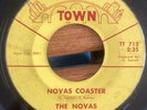 THE NOVAS Novas Coaster/On The Road Again RARE 60s GARAGE Twin Town TT-713 VG