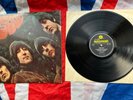 The Beatles Rubber Soul Early UK Vinyl LP PMC 1267Y/B Mono -4/-4 Superb